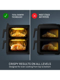 Tefal Ingenio Easy Fry Crispy Stack air fryer 10L - British product