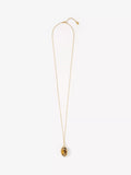 Mint Velvet gold embellished pendant necklace, UK version