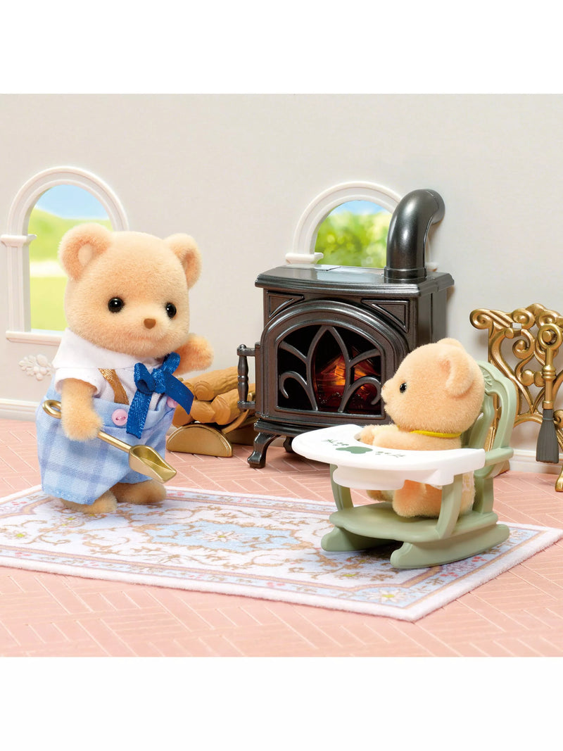 Sylvanian Families dining room set dollhouse furniture, UK version