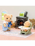 Sylvanian Families dining room set dollhouse furniture, UK version