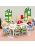 Sylvanian Families dining room set dollhouse furniture, UK version