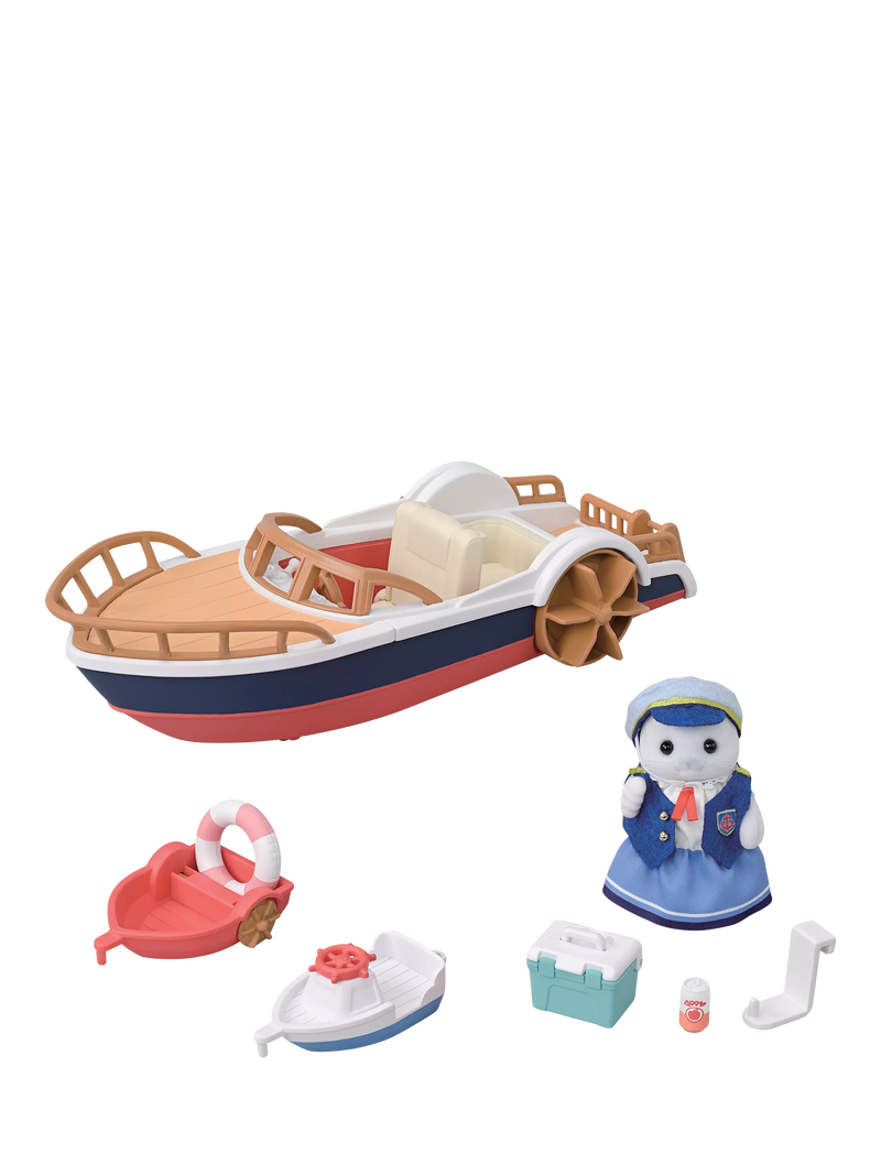 Sylvanian Families toy boat Seal Sailor's Leisure - British product