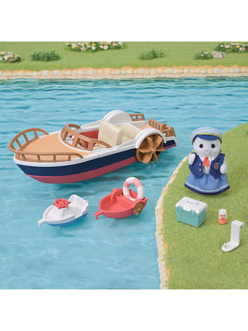 Sylvanian Families toy boat Seal Sailor's Leisure - British product