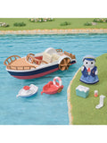 Sylvanian Families toy boat Seal Sailor's Leisure - British product