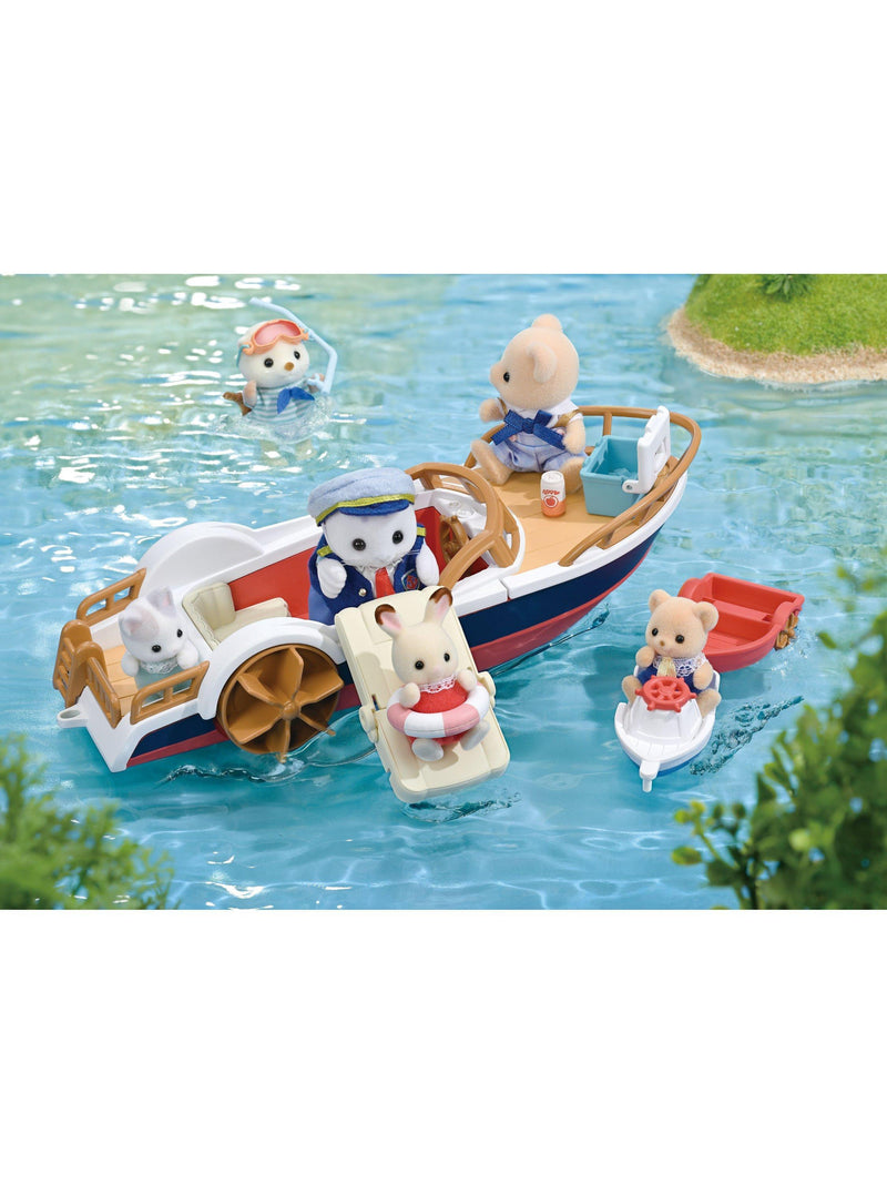 Sylvanian Families toy boat Seal Sailor's Leisure - British product