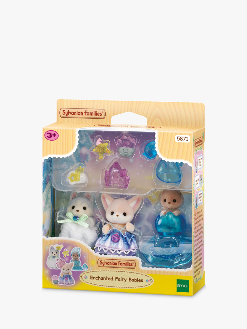 Sylvanian Families Enchanted Fairy Babies Trio action figures, imported from the UK