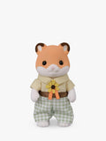Sylvanian Families Hamster Family toy set with stroller, UK version