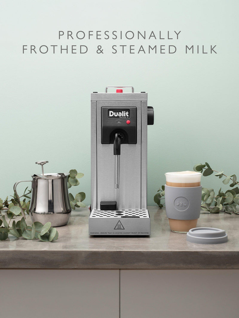 Dualit Cino milk steamer silver, imported from the UK
