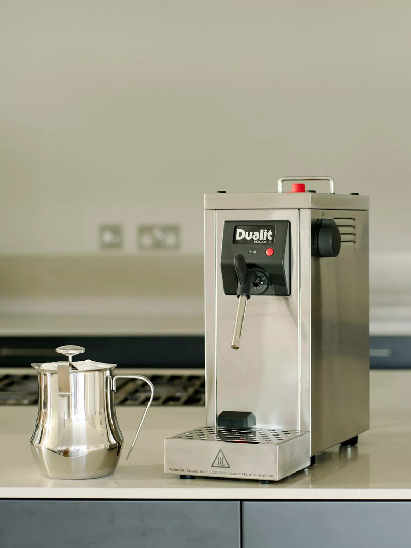Dualit Cino milk steamer silver, imported from the UK