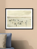 East End Prints Croyde framed print 63.4x83.4cm, imported from the UK