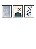 East End Prints Kubistika Gentle Escape framed print set 53.4x43.4cm, imported from the UK