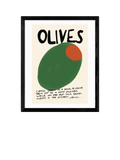 EAST END PRINTS framed print Olives 53.4x43.4cm - British product