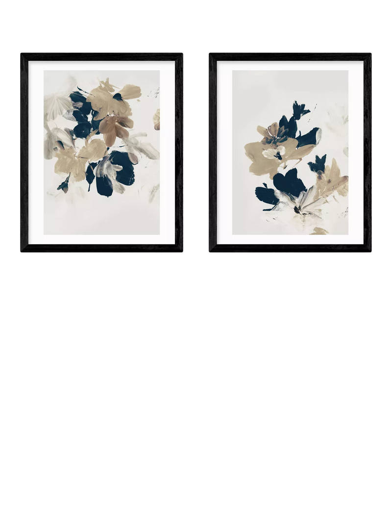East End Prints Dan Hobday summer view framed print set UK version