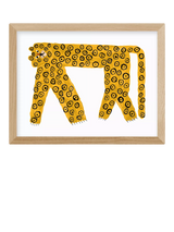 John Lewis East End Prints Min Pin Super Jaguar Children's Framed Print 33.4 x 43.4cm Natural- Buy online at McGrocer