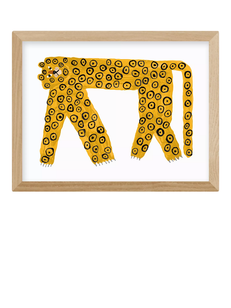 East End Prints Super Jaguar framed print 33.4x43.4cm (British brand)