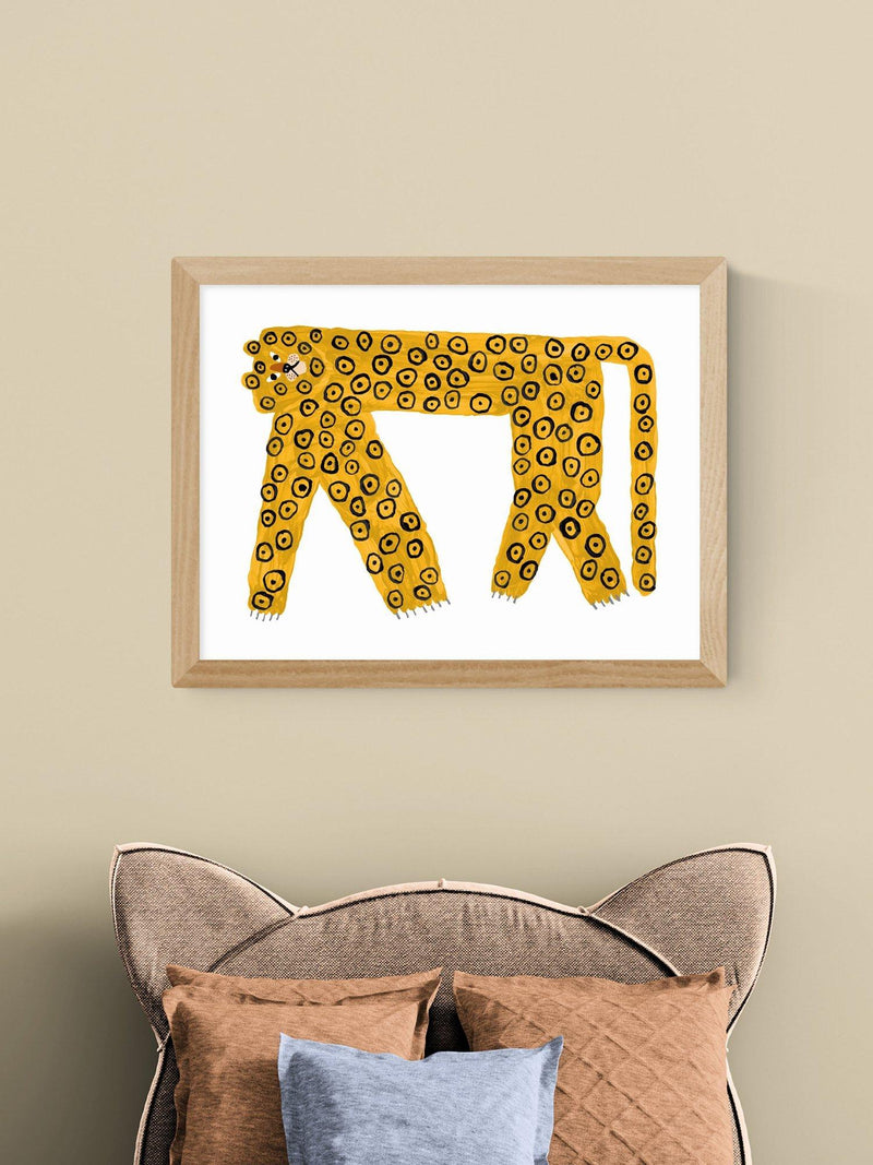 East End Prints Super Jaguar framed print 33.4x43.4cm (British brand)