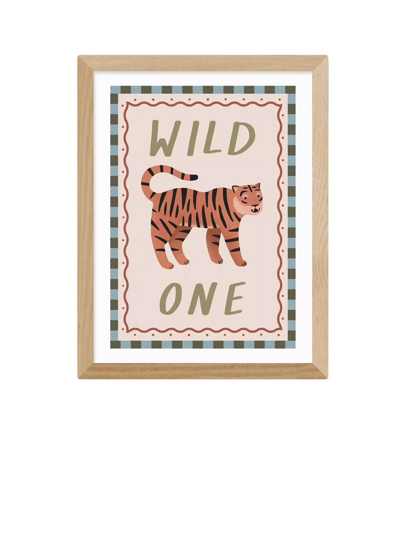 East End Prints Wild One framed print 43x33cm, UK version