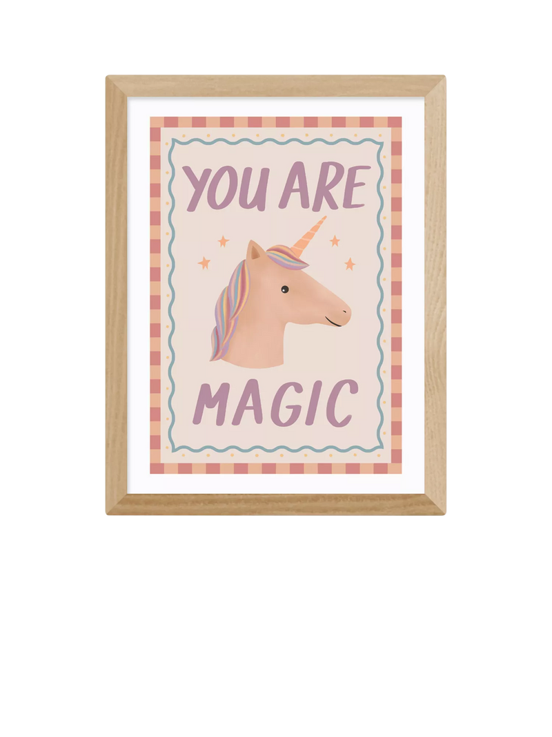 East End Prints You Are Magic framed print 43x33cm, UK version