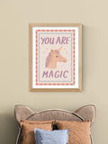 East End Prints You Are Magic framed print 43x33cm, UK version