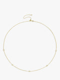Dinny Hall 9ct yellow gold diamond necklace, imported from the UK
