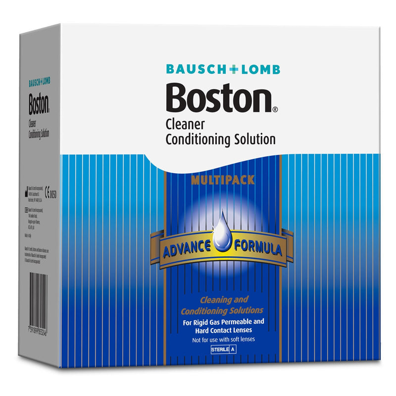 Bausch + Lomb Boston Cleaning & Conditioning Contact Lens Solution 3 x 30ml and 3 x 120ml - British product