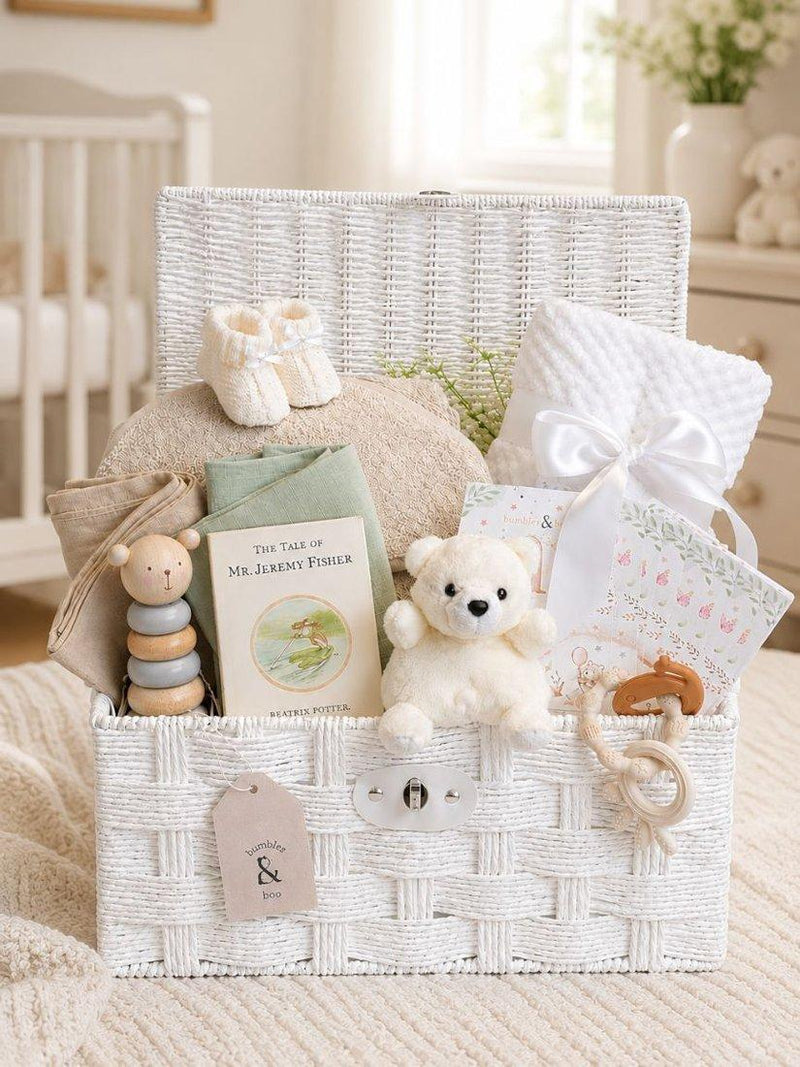 Bumbles & Boo Gentle Dreams baby gift hamper - British product