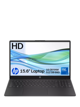 John Lewis HP 15.6 Laptop, Intel Core 5, 16GB RAM, 512GB SSD, Jet Black- Buy online at McGrocer