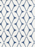 H&S Fabrics Courtyard trellis pattern furnishing fabric, imported from the UK