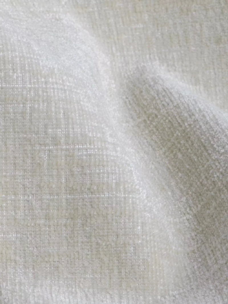 H&S Fabrics Perranporth Furnishing Fabric, Pearl