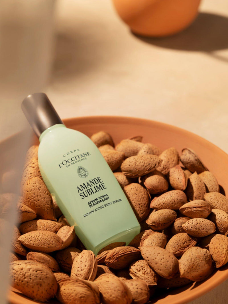 L'OCCITANE Almond Resurfacing Body Serum 100ml (British brand)