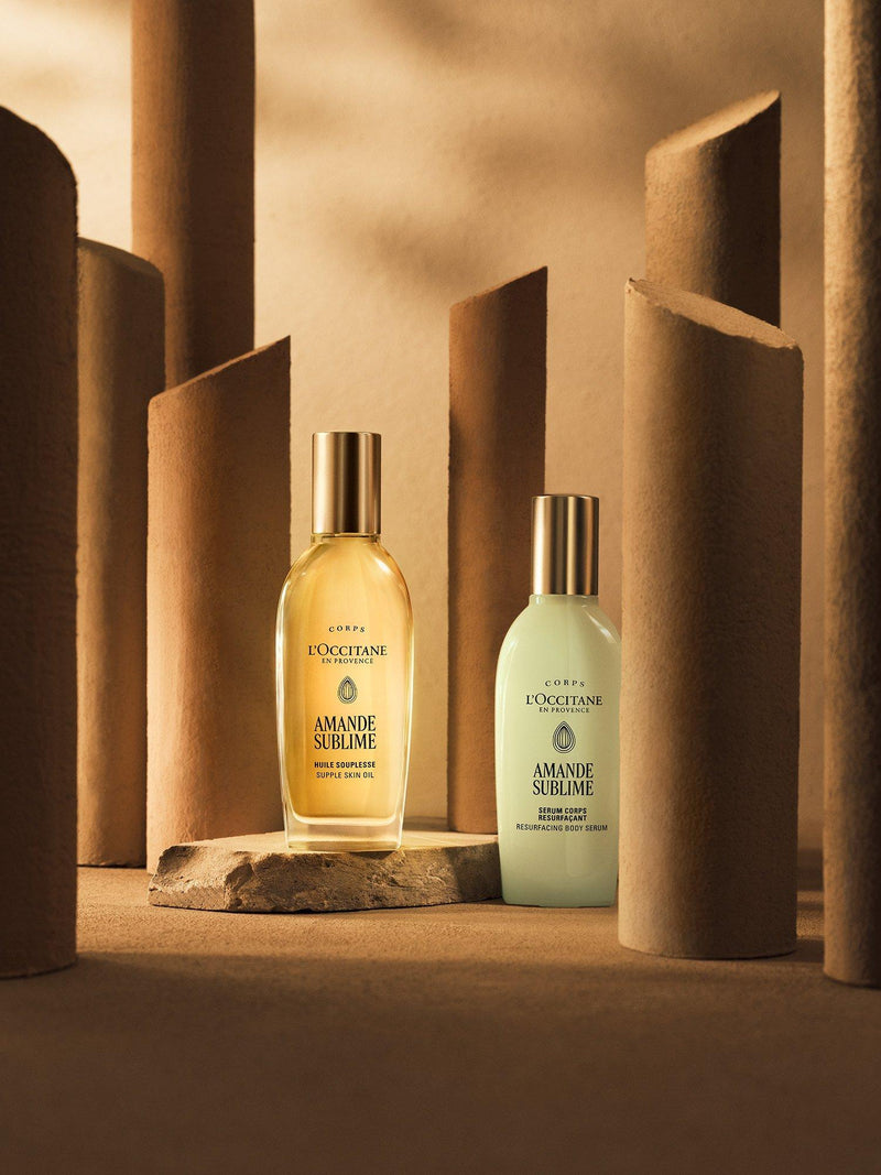 L'OCCITANE Almond Resurfacing Body Serum 100ml (British brand)