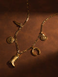 Orelia western charm necklace 43cm, imported from the UK