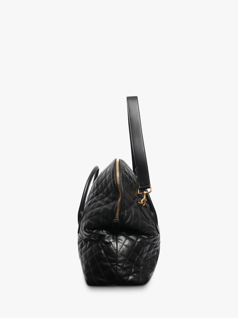 SAINT LAURENT giant travel bag in black, imported from the UK