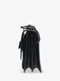 SAINT LAURENT medium Sunset crossbody bag black leather, UK version