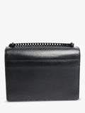 SAINT LAURENT medium Sunset crossbody bag black leather, UK version
