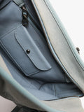 LOEWE Mini Amazona suede crossbody bag blue, imported from the UK