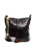 SAINT LAURENT brown leather vintage Mombasa bag (British brand)