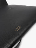 Smythson blue leather laptop bag with gold hardware - British product