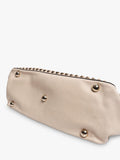 Pre-loved Valentino Rockstud shoulder bag cream leather, imported from the UK