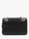 Miu Miu Matelassé leather chain bag black (British brand)