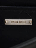 Miu Miu Matelassé leather chain bag black (British brand)