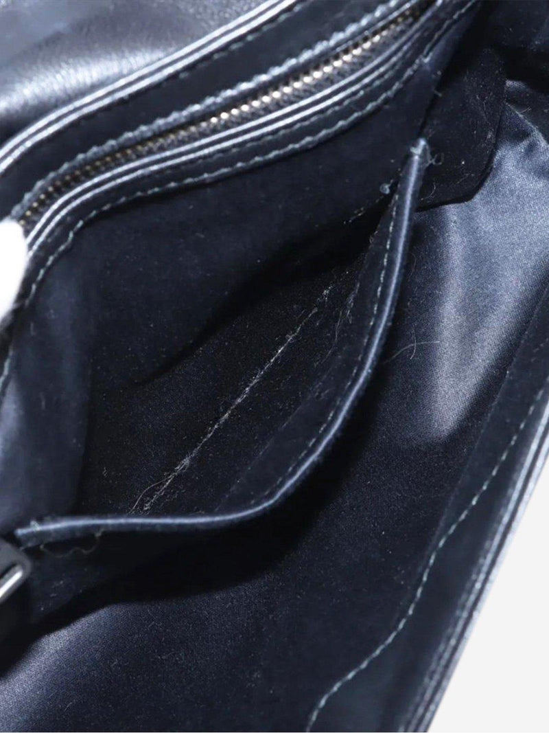 Miu Miu Matelassé leather chain bag black (British brand)