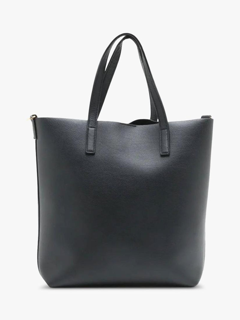 Saint Laurent black leather tote bag - British product