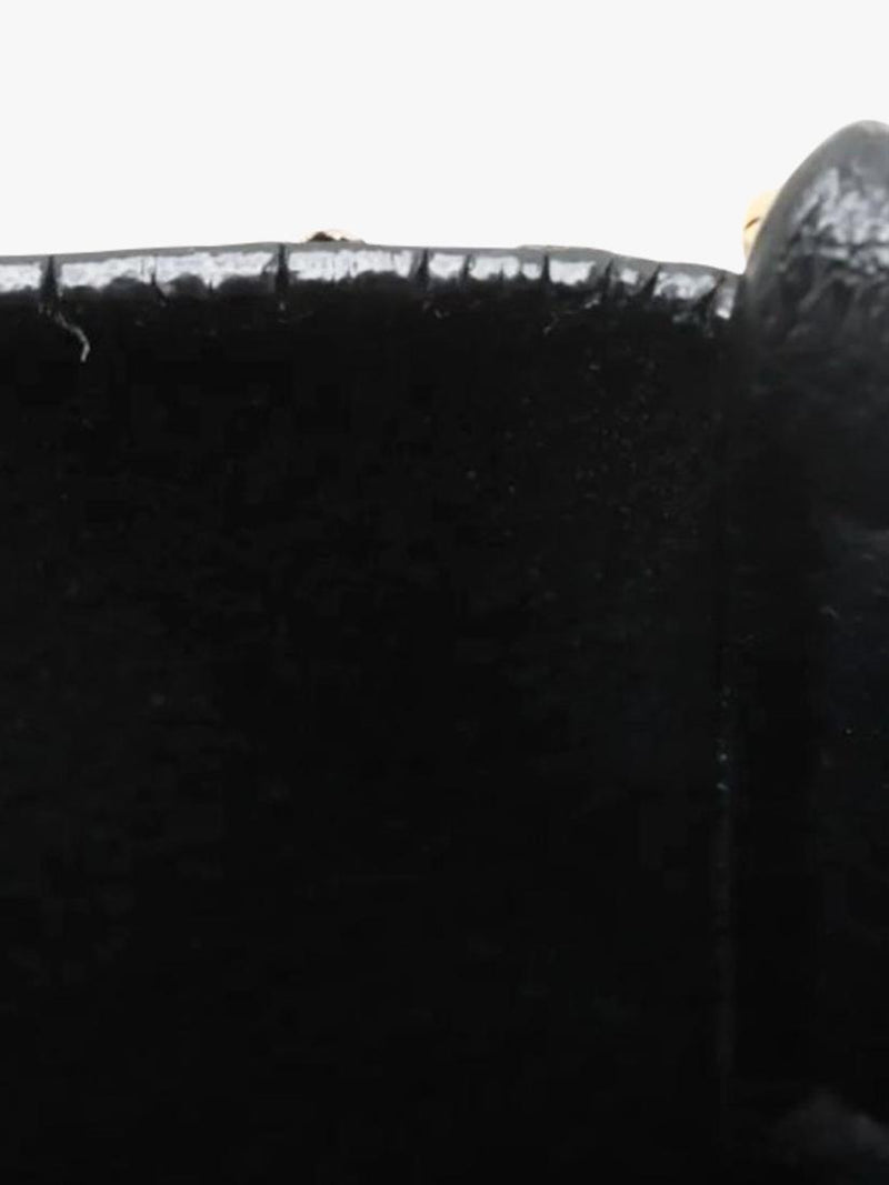 Saint Laurent black leather tote bag - British product