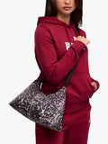 PUMA duffle bag black leopard print medium 5L - British product