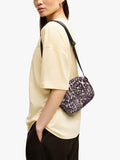 PUMA cross body bag black leopard print 1L - British product