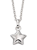 John Lewis Little Star Kids' Eva Pendant Silver- Buy online at McGrocer