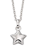 Little Star silver star pendant 3.8cm - British product