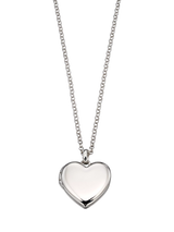 John Lewis Little Star Kids' Olivia Locket Silver Locket Necklace 38cm- Buy online at McGrocer