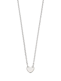 Little Star Lexi silver heart necklace for girls (British brand)